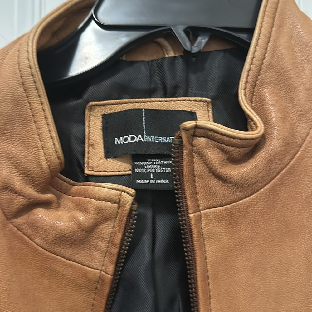 Authentic Leather Moda International Jacket - image 3
